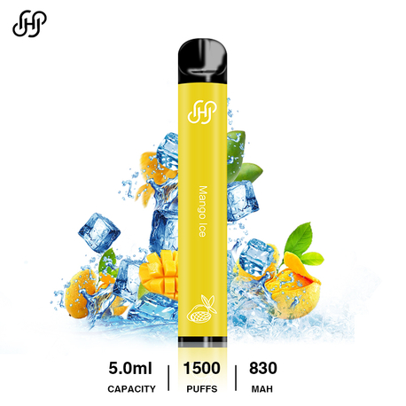 Livraison rapide ont stock stylo vape jetable 1500 bouffées 5,0 ml cigarette électronique jetable Chine stylo vape jetable