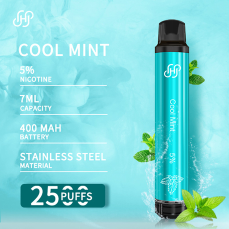 Coloré LED Light Cherry Ice 2500 Puffs Vape jetable